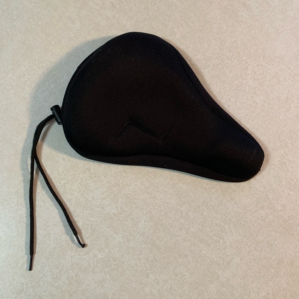 Black Bicycle Seat Cover